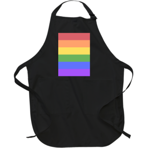 Gay Pride Flag Apron