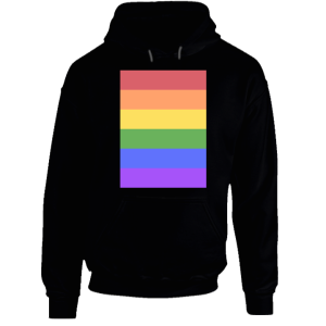 Gay Pride Flag Hoodie