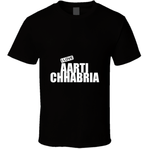 Aarti Chhabria, Indian Film Actress, Celebrity Fashion T Shirt