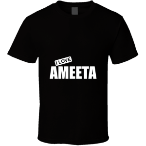 Ameeta, Indian Film Actress, Celebrity Fashion T Shirt