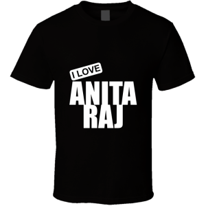 Anita Raj, Indian Film Actress, Celebrity Fashion T Shirt