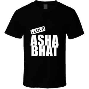 Asha Bhat, Indian Film Actress, Celebrity Fashion T Shirt