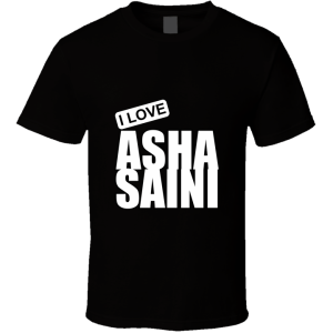 Asha Saini, Indian Film Actress, Celebrity Fashion T Shirt