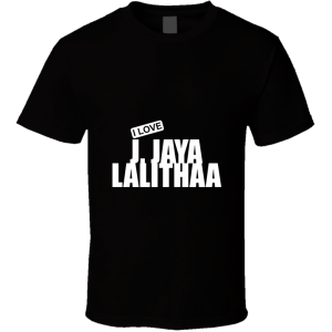 J. Jaya Lalithaa T Shirt