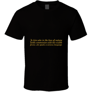 To Him Who... Inspirational Fashion T Shirt