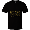 I Draw... Albert Camus Inspirational Fashion T Shirt