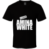 Amina White T Shirt