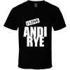 Andi Rye - Celebslover T Shirt