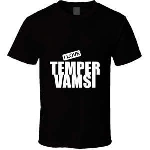 Temper Vamsi - Pushpa South Movie Lover - Celebslover T Shirt