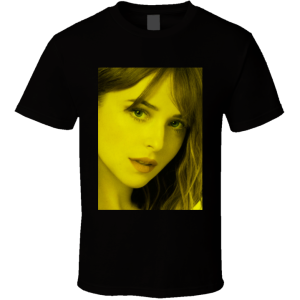 Dakota Johnson - Celebrity ( Neon Fashion ) Celebslover T Shirt