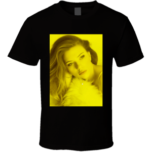 Scarlett Johansson - Celebrity ( Neon Fashion ) Celebslover T Shirt