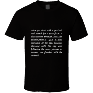 When You Start... " Pablo Picasso " Inspirational Fashion T Shirt