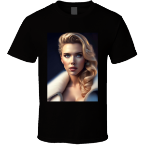 Scarlett Johansson 2 ( Digital Art ) T Shirt
