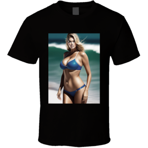 Kate Upton 2 ( Digital Painting ) T Shirt