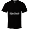 Speed, It Seems... " Aldous Huxley " Inspirational Fashion T Shirt