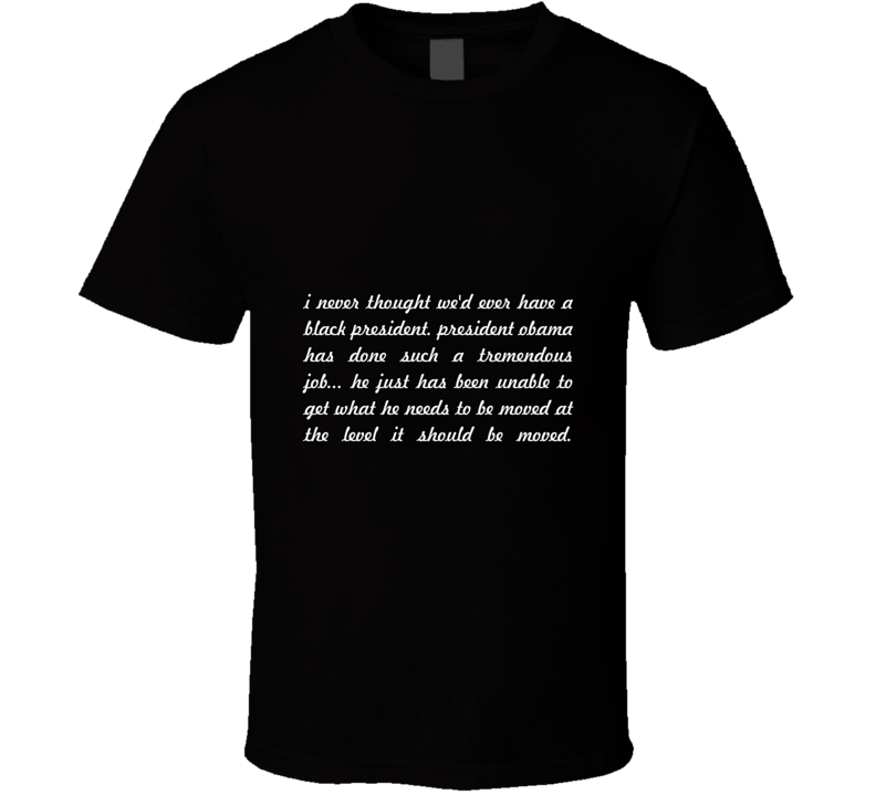 I Never Thought... " Hank Aaron " Inspirational Fashion T Shirt