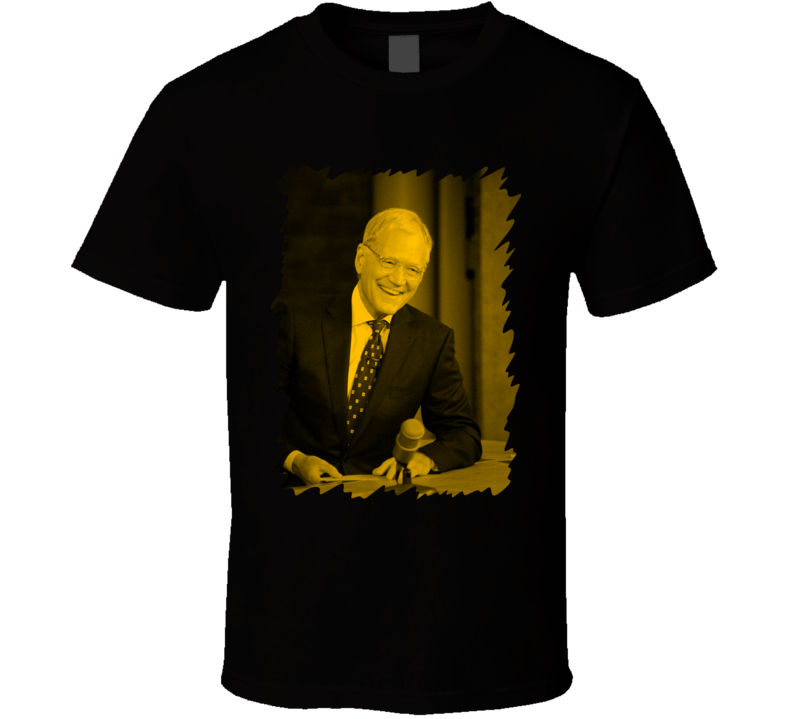 David Letterman ( Neon Color ) T Shirt