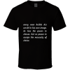 Every Man Builds... " Ayn Rand " Inspirational Fashion T Shirt