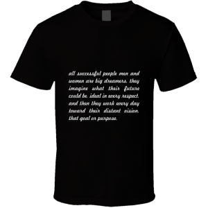 All Successful People... " Brian Tracy " Inspirational Fashion T Shirt