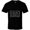 That Man Do... " Aldous Huxley " Inspirational Fashion T Shirt